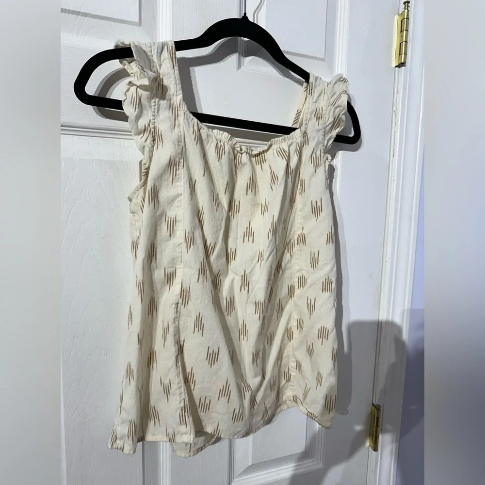 Madwell Women's Patterned Flowy Tank Top (XS) - Picture 11 of 13